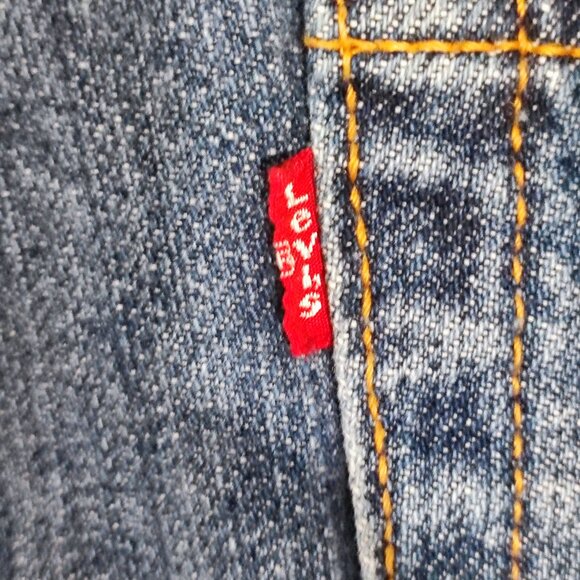 Levi's 505 jean short regular fit blue men's size 36 - Picture 7 of 8